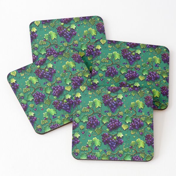 Item preview, Grapes Seamless Pattern designed and sold by Korral.