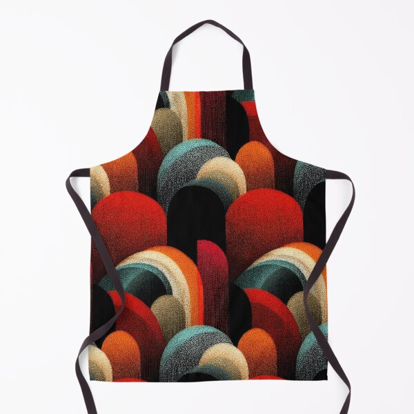 Item preview, Retro Abstract Capsule Layers – Bold Mid-Century Geometric Design designed and sold by The Art Morpher.