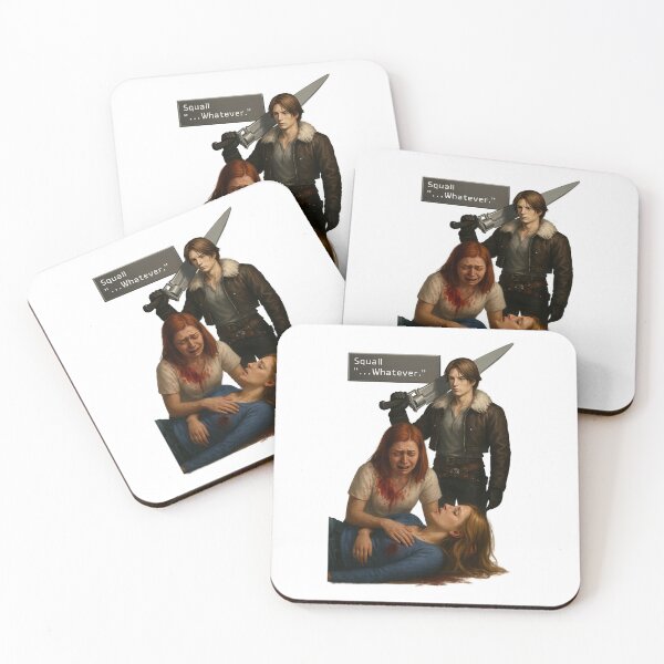 Item preview, "Whatever, Willow." FFVIII x Buffy Parody Art designed and sold by Trauma Nicole.