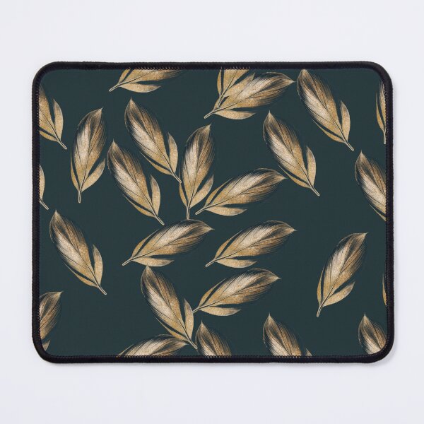 Item preview, Gold Leaf Pattern – Elegant Scattered Foil Leaves designed and sold by Adham2001.
