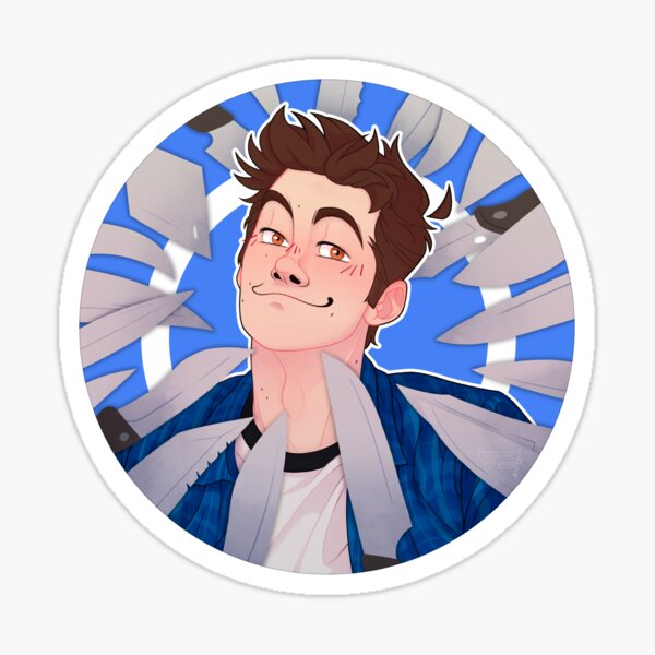 Item preview, Stiles Stilinski - Knife Cat Meme designed and sold by Maxxifer.