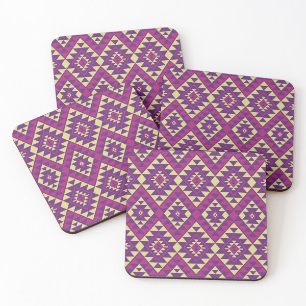 Item preview, Vibrant Aztec Southwestern Navajo Geometric Pattern designed and sold by BWDecorPattern.