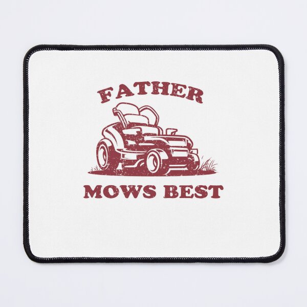 Item preview, Father Mows Best Vintage Retro Style designed and sold by Arfurneauxt.