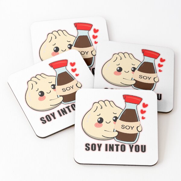 Item preview, Soy Into You – Amor de Dumpling Kawaii designed and sold by V.FAM.