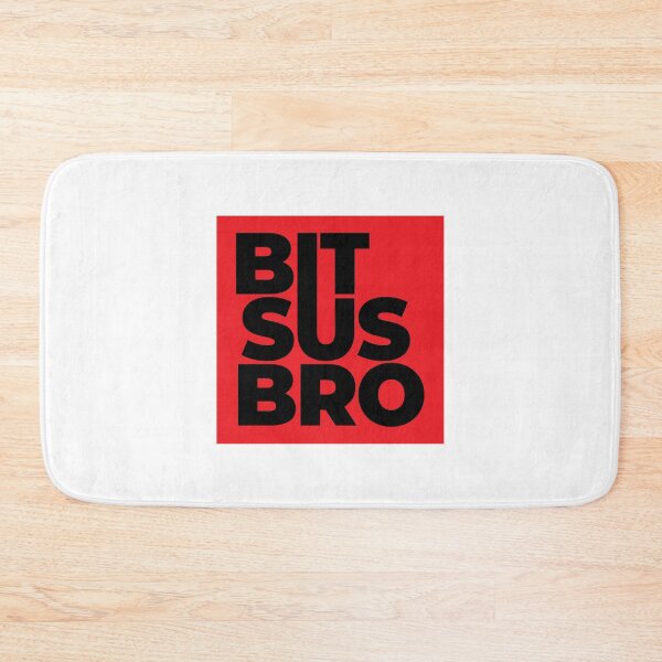 Item preview, Bit Sus Bro – NZ Slang Typography Design designed and sold by grimpicture.