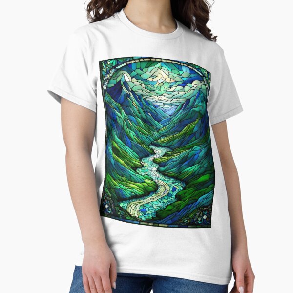 Item preview, Stained Glass Valley designed and sold by vekotpu.