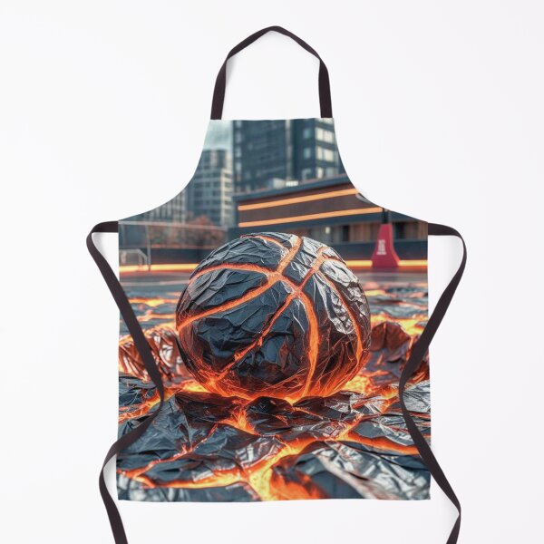 Item preview, Molten Lava Basketball Sports Fan Gift, Unique Sports #DigitalArtPrints designed and sold by Spectime.