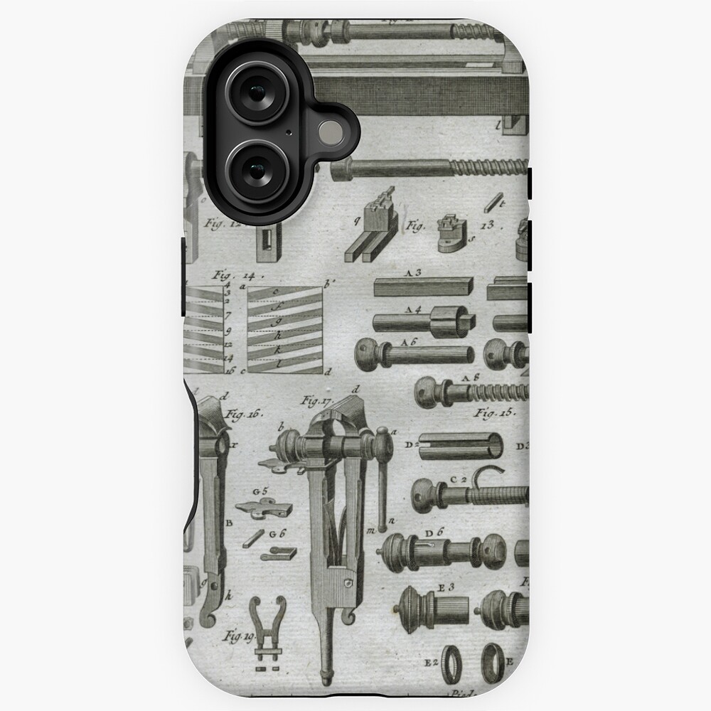 Item preview, iPhone Magsafe Tough Case designed and sold by PrintsAntiqua.