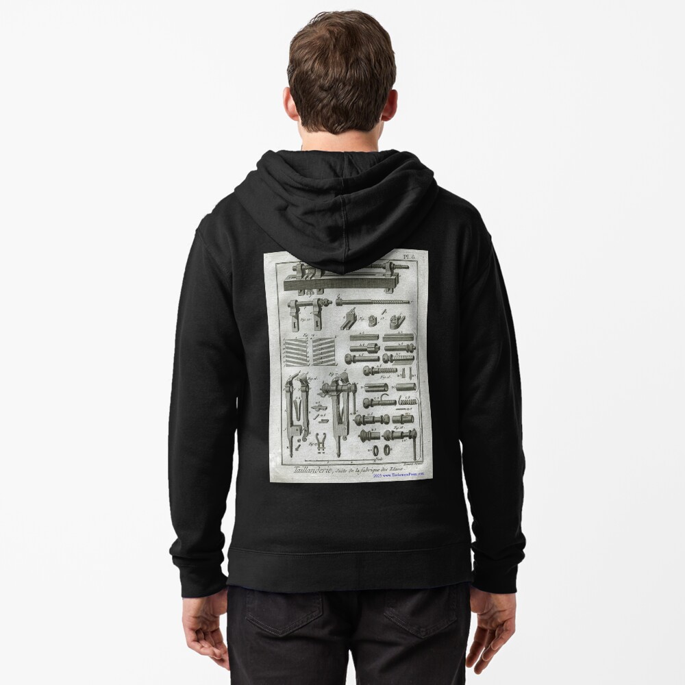 Item preview, Zipped Hoodie designed and sold by PrintsAntiqua.