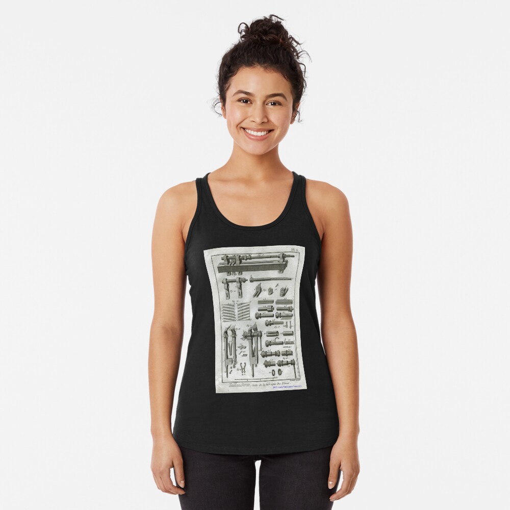 Item preview, Racerback Tank Top designed and sold by PrintsAntiqua.