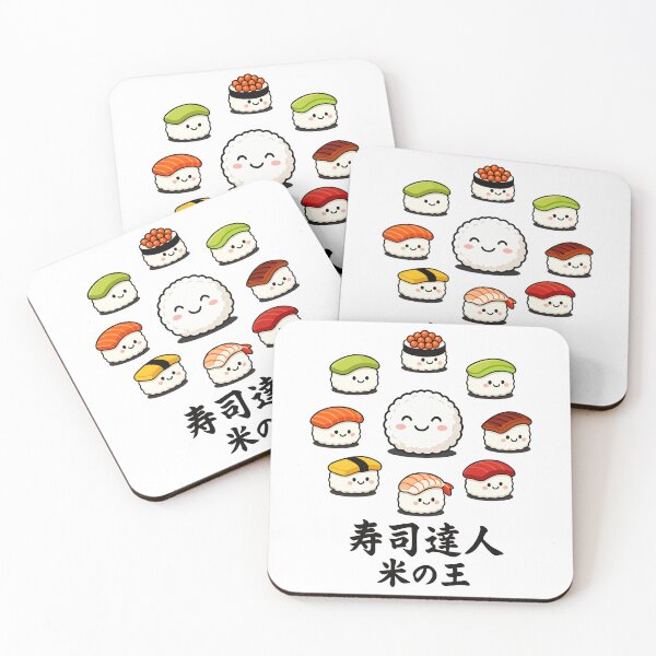 Item preview, Sushi Master – King of Rice Kawaii Chef Shirt designed and sold by Tabu Touch.