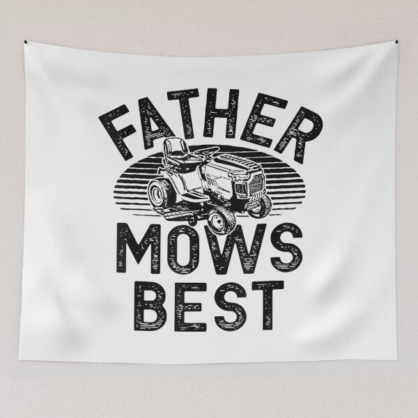 Item preview, Father Mows Fathers Day Lawn Mowing designed and sold by Arfurneauxt.