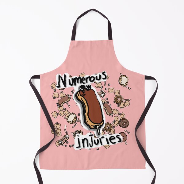 Item preview, Numerous Injuries - Frosted Fandoms Donut Shop Designs designed and sold by CoCoCowboah.