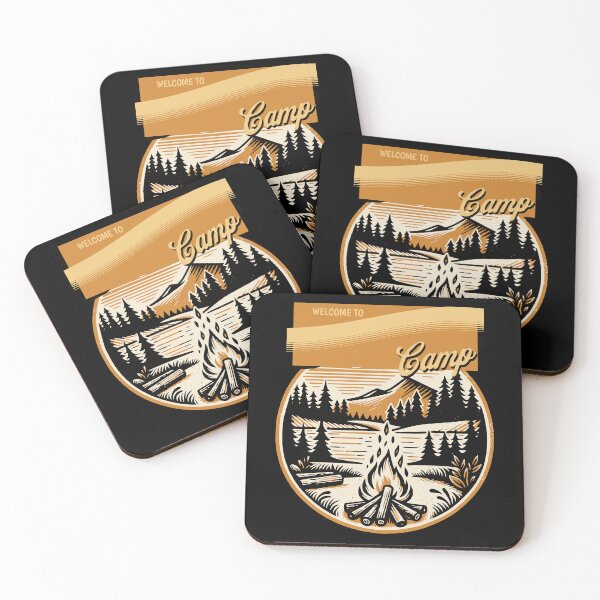 Item preview, Welcome To Camp - Vintage Wilderness  designed and sold by flidesign .