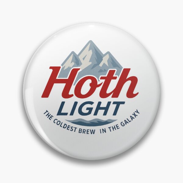 Item preview, Hoth Light, The Coldest Brew In The Galaxy  designed and sold by Nerd Soda.