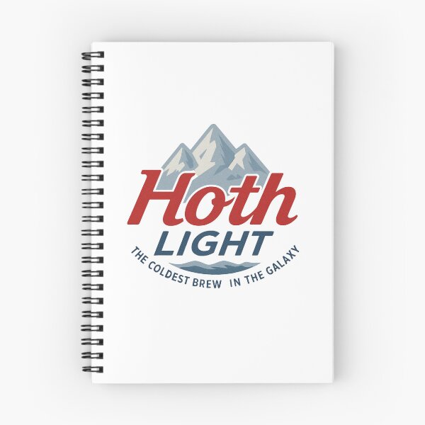 Item preview, Hoth Light, The Coldest Brew In The Galaxy designed and sold by Nerd Soda.