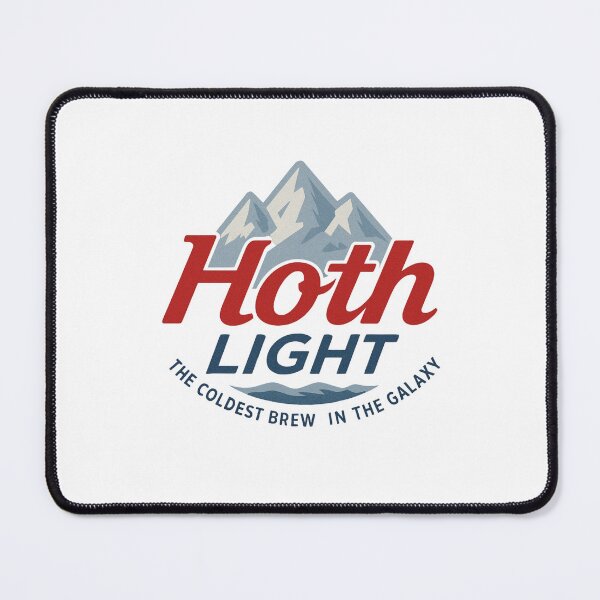 Item preview, Hoth Light, The Coldest Brew In The Galaxy designed and sold by Nerd Soda.