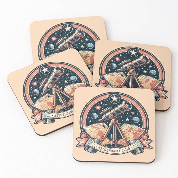 Item preview, Stargazer Club Patch – Telescope and Star Map Retro Design designed and sold by ashokreddy343.