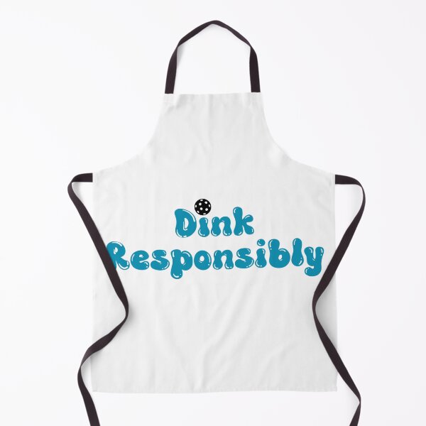 Item preview, Dink Responsibly - Funny Pickleball Turquoise designed and sold by Travelslightly.