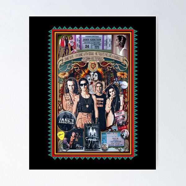 Janes Addiction Posters for Sale | Redbubble