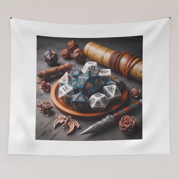 Item preview, Roll for Initiative – DnD Dice & Fantasy RPG Elements Design designed and sold by ashokreddy343.