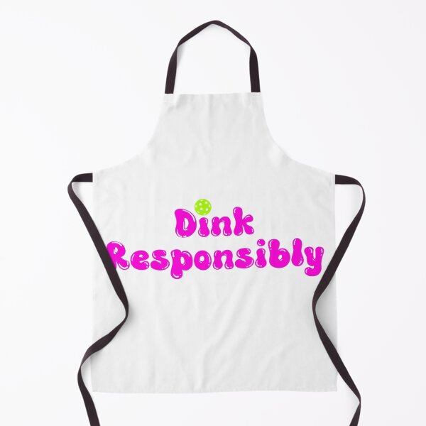 Item preview, Dink Responsibly - Funny Pickleball Hot Pink designed and sold by Travelslightly.