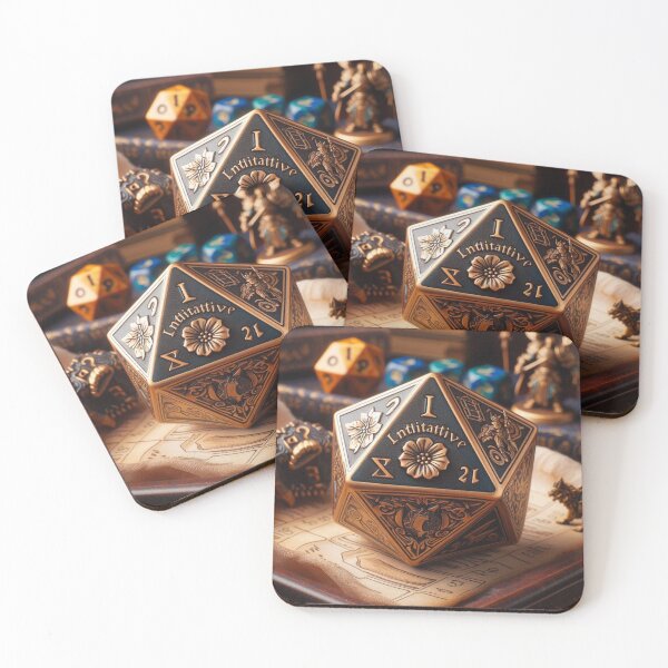 Item preview, Roll the Dice – DnD Fantasy Dice & Magic Elements Design designed and sold by ashokreddy343.