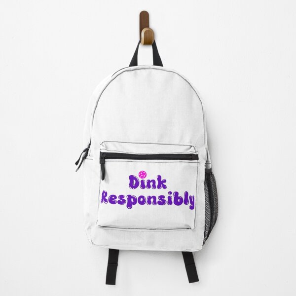 Item preview, Dink Responsibly - Funny Pickleball Purple designed and sold by Travelslightly.