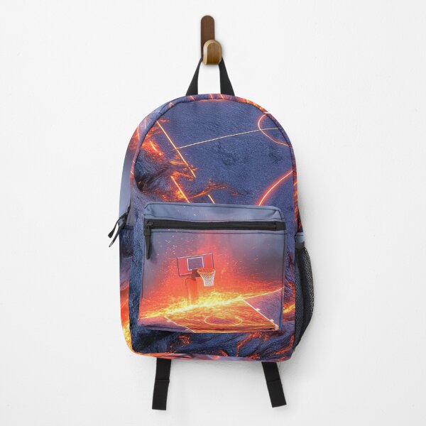 Item preview, Lava Basketball Digital Art Prints, #UniqueWallDecor designed and sold by Spectime.