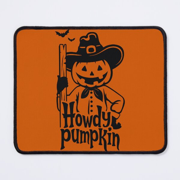 Item preview, Howdy Pumpkin – Funny Cowboy Jack-o’-Lantern Halloween Design designed and sold by Parkerzz.