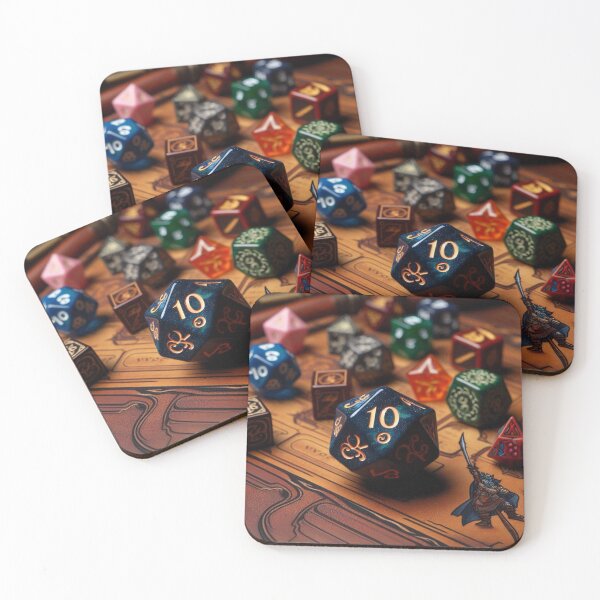Item preview, Fantasy RPG Dice – Epic DnD Adventure Starts Now designed and sold by ashokreddy343.