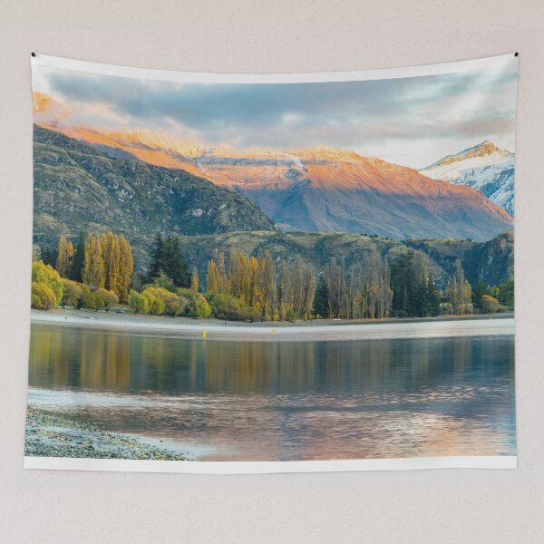 Item preview, Sunrise over Lake Wanaka New Zealand designed and sold by Martin Berry Photography.