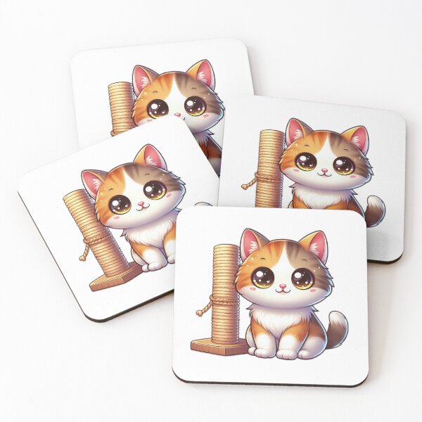 Item preview, cute Kawaii Cat with a nail file,Kawaii Cat,cute Cat,cute Kawaii Cat designed and sold by Expressions-Sel.