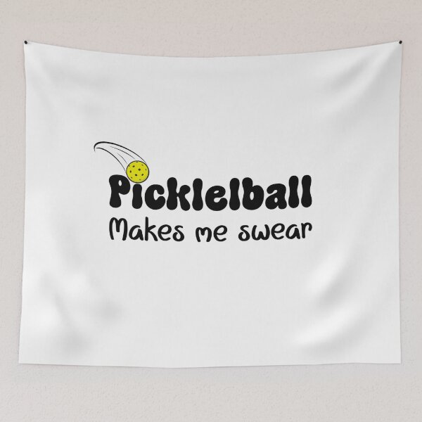 Item preview, Pickleball Makes Me Swear – Funny Pickleball Gift for Players designed and sold by Travelslightly.
