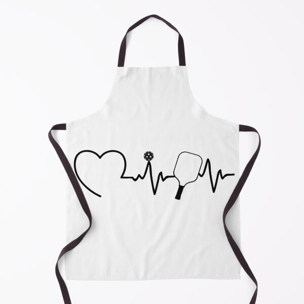 Item preview, Heartbeat Pickleball Player – Minimalist Design for Pickleball Lovers designed and sold by Travelslightly.