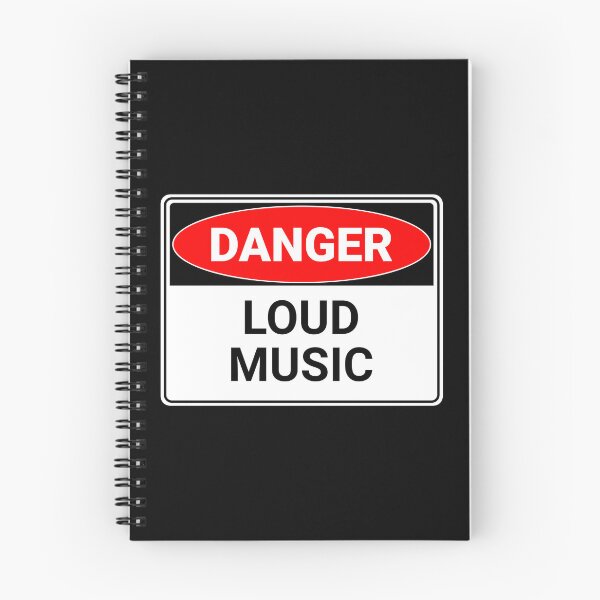 Item preview, Danger: Loud Music designed and sold by mr-k-store.