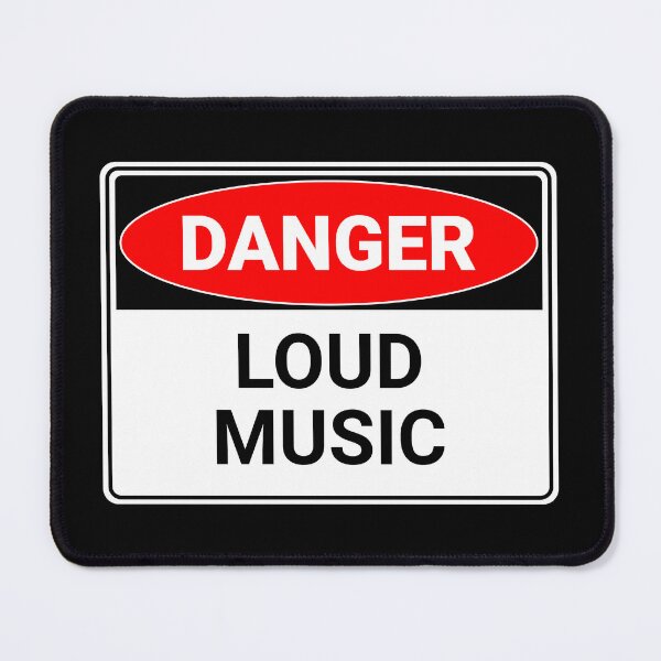Item preview, Danger: Loud Music designed and sold by mr-k-store.