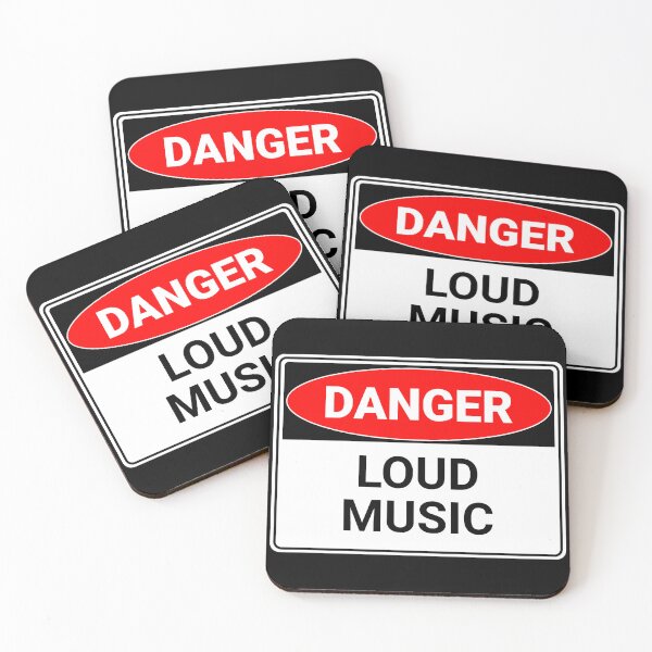 Item preview, Danger: Loud Music designed and sold by mr-k-store.