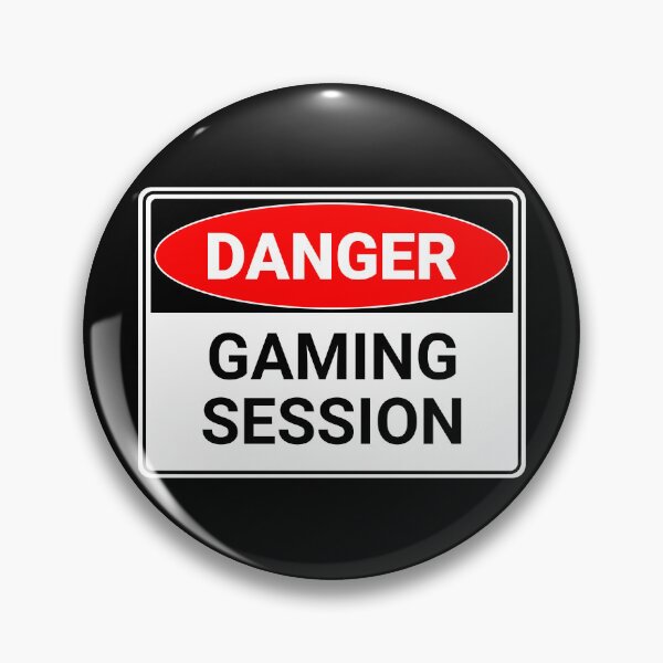 Item preview, Danger: Gaming Session designed and sold by mr-k-store.