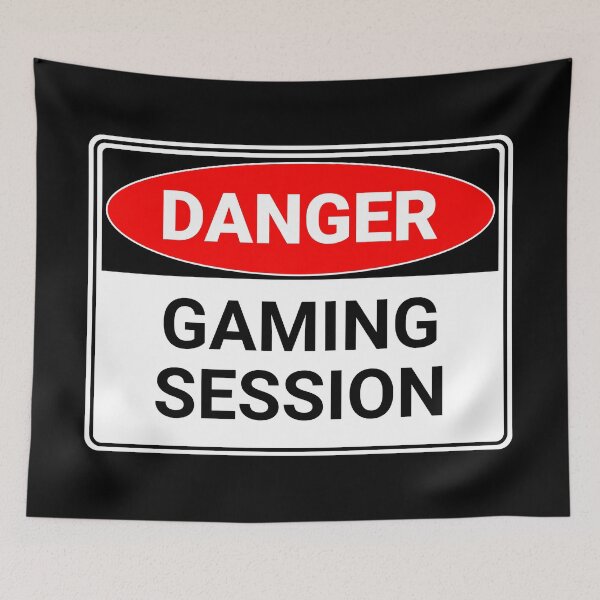 Item preview, Danger: Gaming Session designed and sold by mr-k-store.