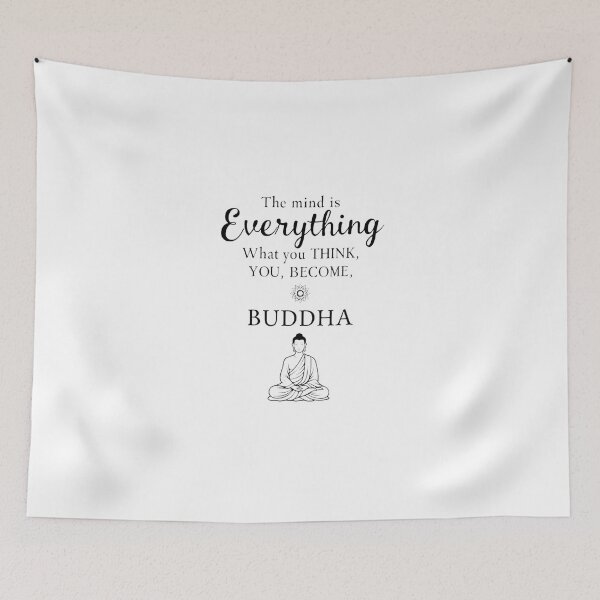 Item preview, Mind is Everything – A Buddha-Inspired Reflection designed and sold by wisdomcreations.