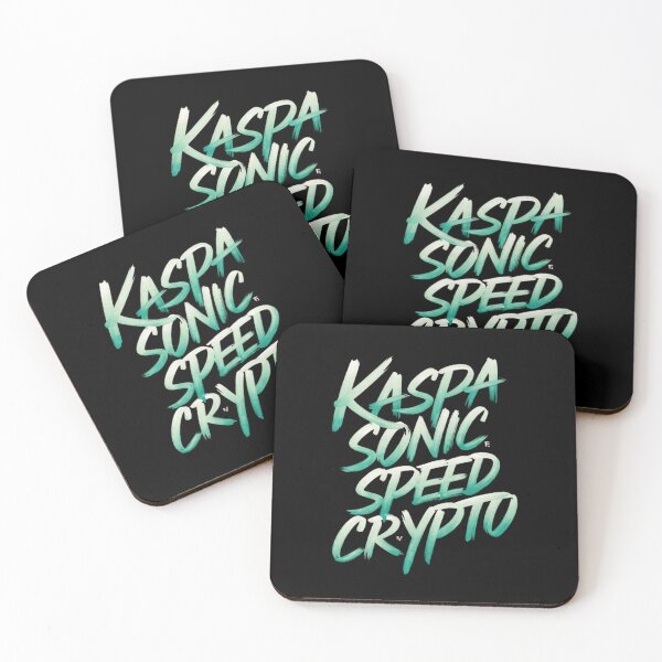 Item preview, Fast. Fair. Final. Kaspa designed and sold by RadDeck.