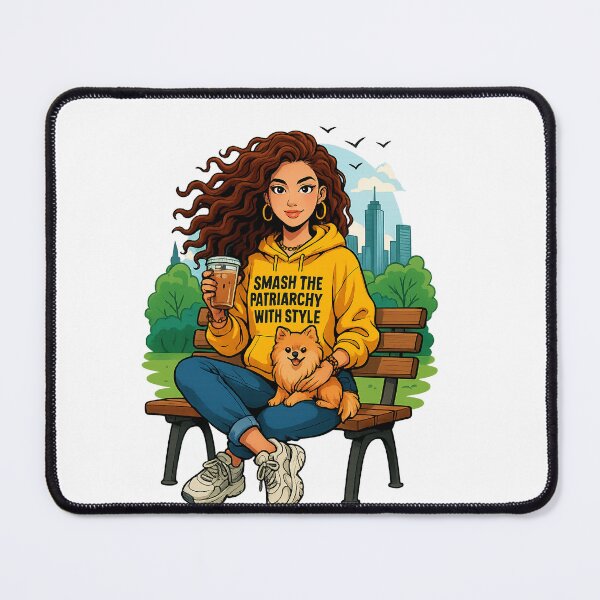 Item preview, Smash patriarchy  designed and sold by Bluntdivas.