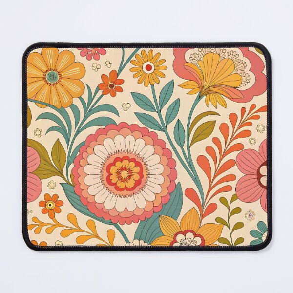 Item preview, Colorful floral pattern designed and sold by trendspatterns.