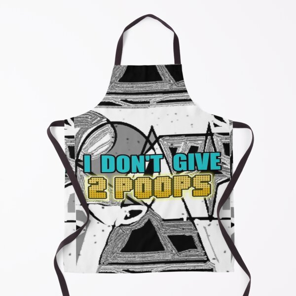 Item preview, I Don't Give 2 Poops funny quote designed and sold by SmashingDeals.