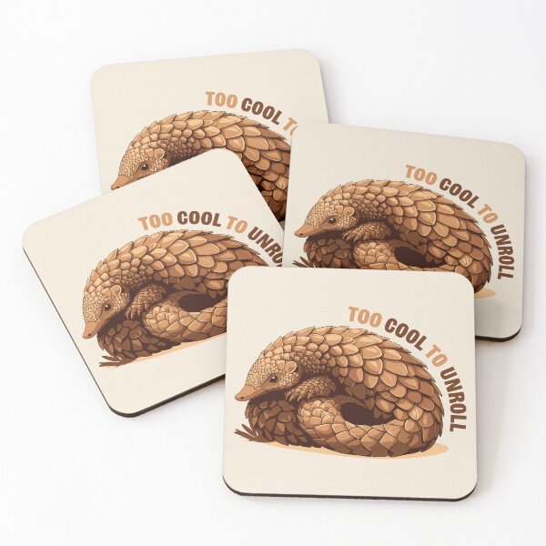 Item preview, Pangolin - Too cool to unroll designed and sold by Klysztof.
