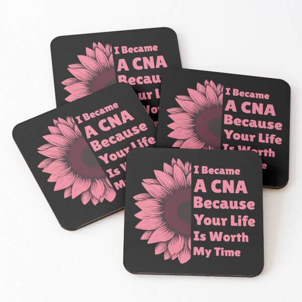 Item preview, I Became A CNA Because Your Life Is Worth My Time Sunflower designed and sold by Stick-Artistry.
