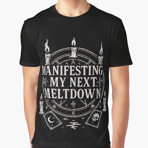 Artikel-Vorschau von Manifestierung meines nächsten Zusammenbruchs – Gothic Sigil Design, Creepy Gothic, designt und verkauft von DeadTiredCo.
