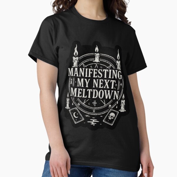 Artikel-Vorschau von Manifestierung meines nächsten Zusammenbruchs – Gothic Sigil Design, Creepy Gothic, designt und verkauft von DeadTiredCo.