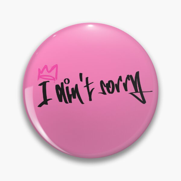 Item preview, I ain't sorry (dark font) designed and sold by WildWitchCorner.